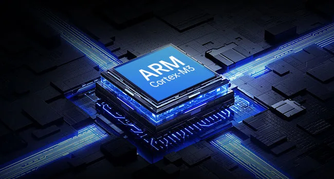 High-performance Cortex-M3 ARM chip