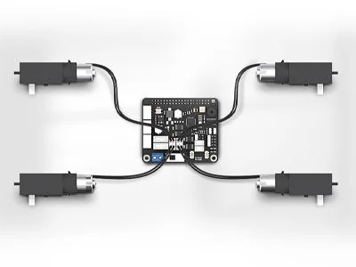 Quad motor drive with PID control