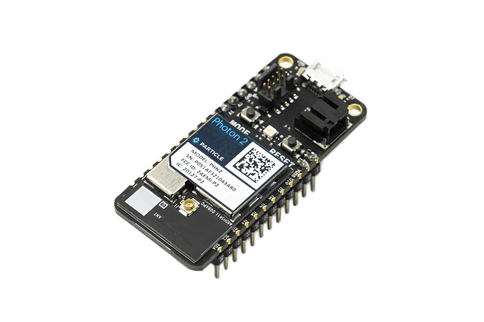Particle Photon 2 Development Board (WiFi & BLE)
