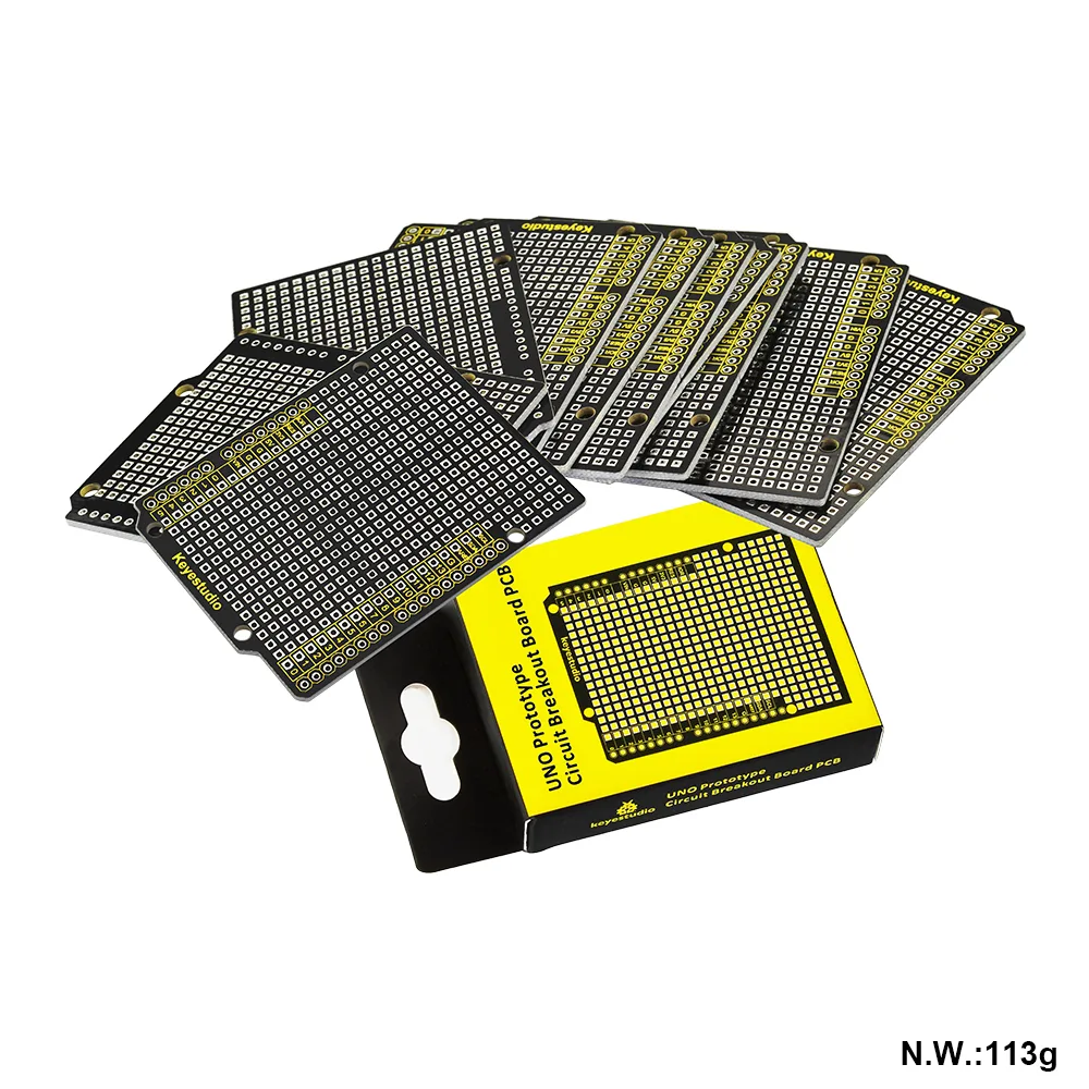 Secure mounting and breadboard compatibility