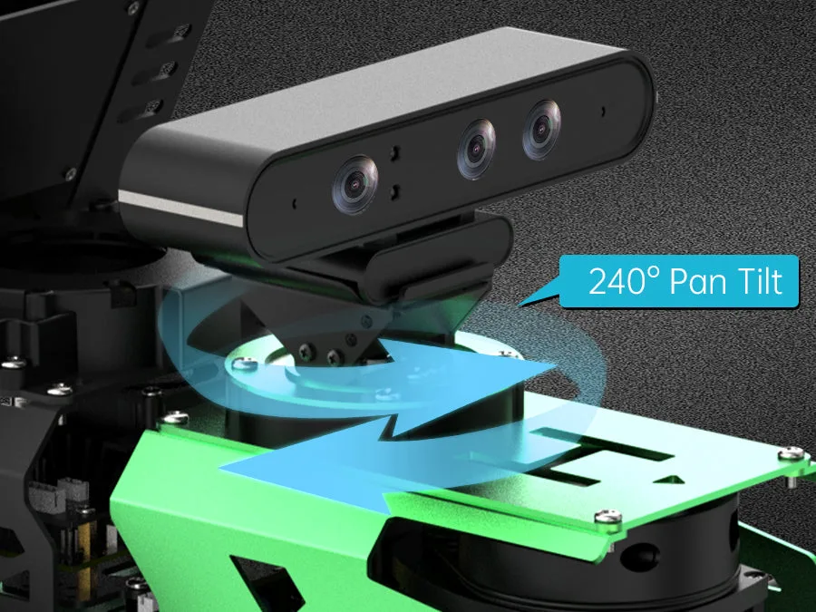 Agile dual-axis pan-tilt