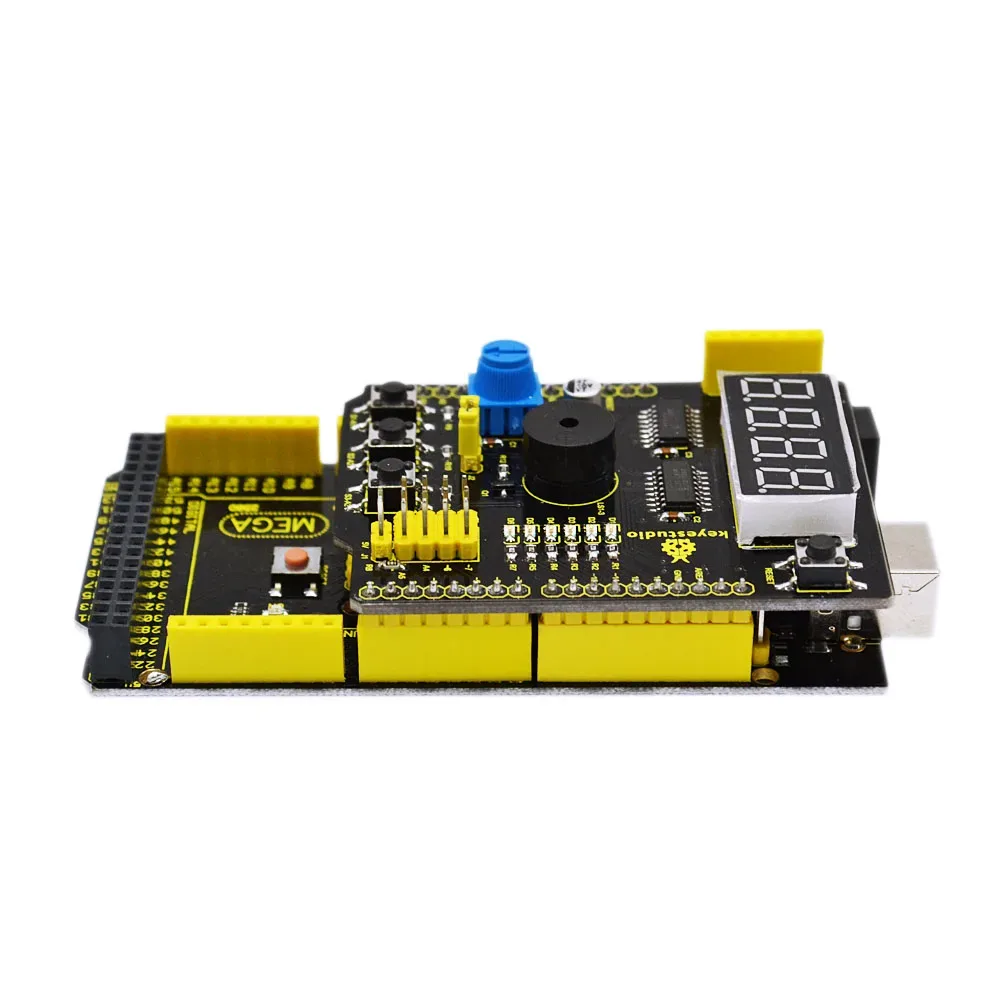 Numeric display and analogue input