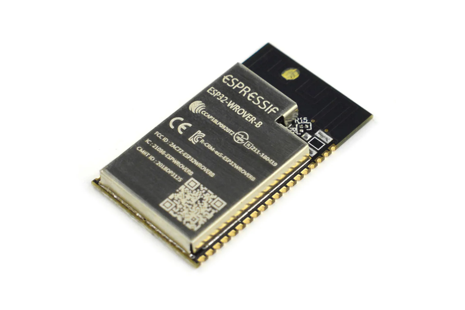 ESP32-WROVER-B WiFi & Bluetooth Module (4MB Flash, 8MB PSRAM, PCB Antenna)