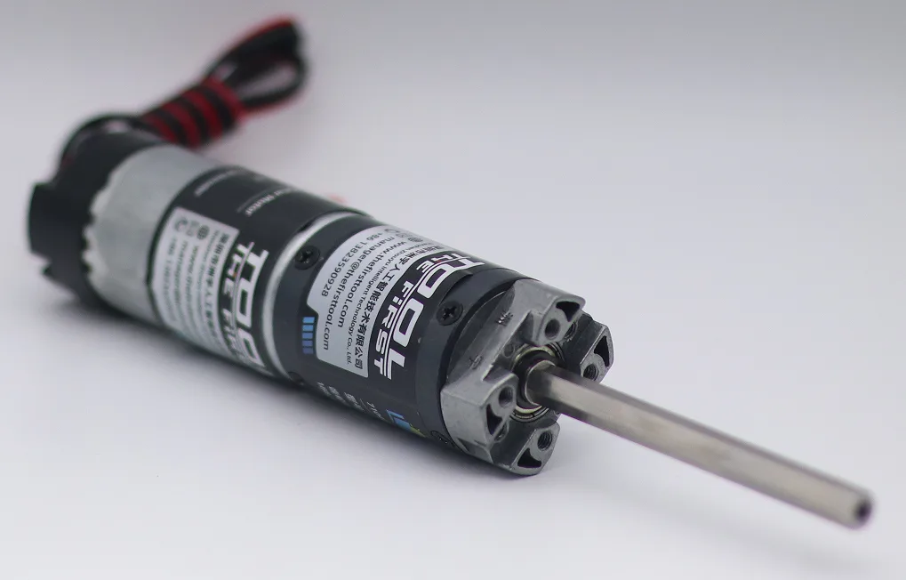 7204 Series Planetary Gear Motor (188:1 Ratio, 80mm Length 8mm REX Shaft, 30 RPM, 3.3 - 5V Encoder)