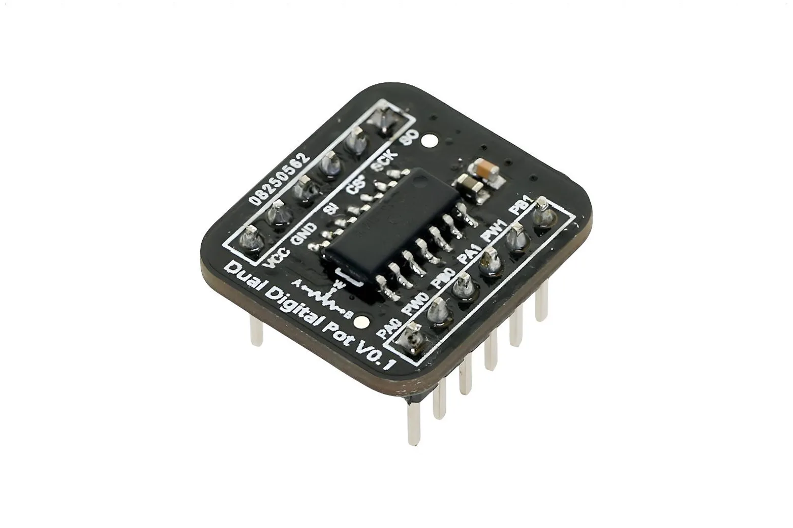 Fermion: MCP42100 Dual Digital Potentiometer (Breakout, SPI, 100KΩ)