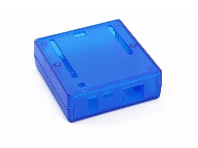 Hammond ABS Arduino Enclosure, Translucent Blue, 75 x 71 x 27 mm