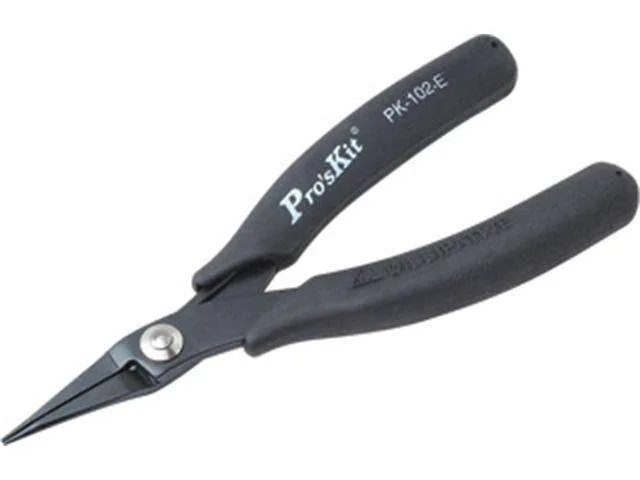 Pro'sKit 1PK-102E 145mm Long Nose Pliers with Conductive Handles