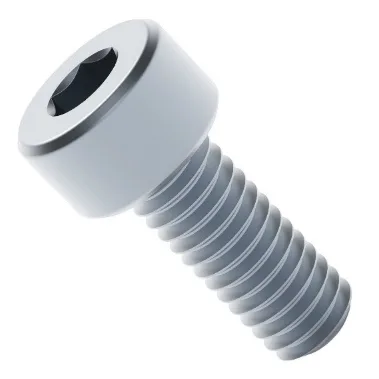 2800 Series Zinc-Plated Steel Socket Head Screw (M4 x 0.7mm, 10mm Length)