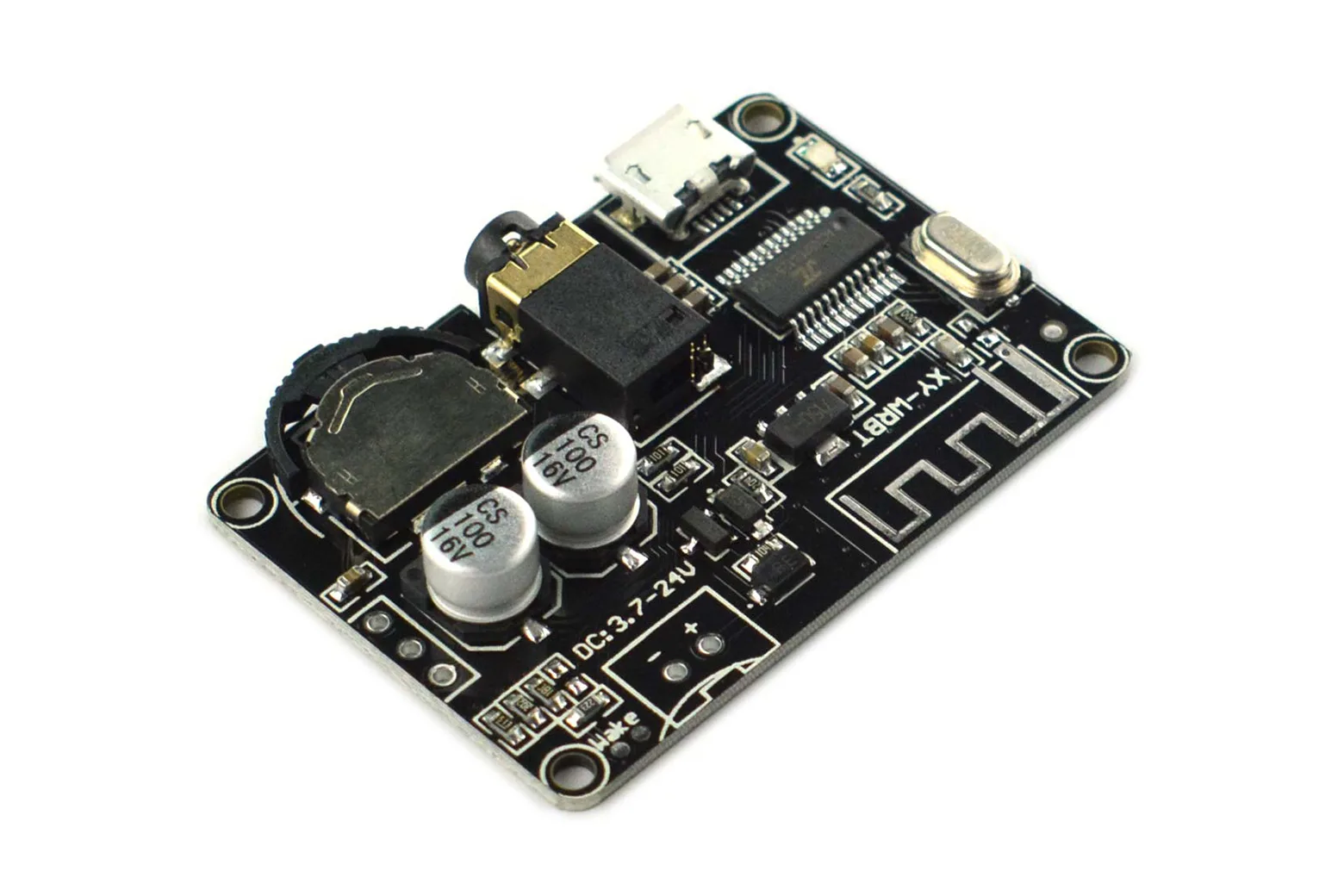 Bluetooth 5.0 Audio Receiver Board - Controllable Volume