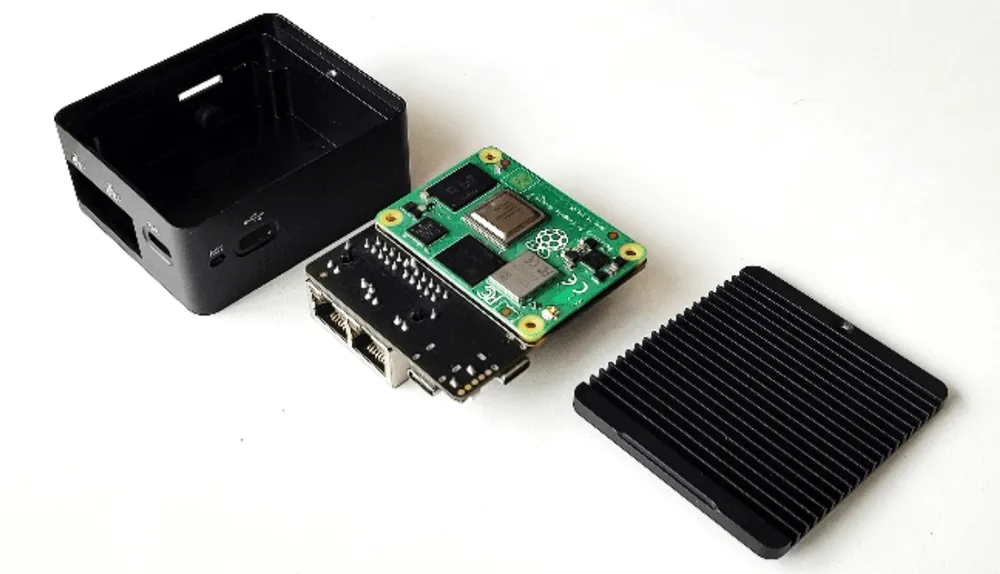 Integrated aluminium heat sink