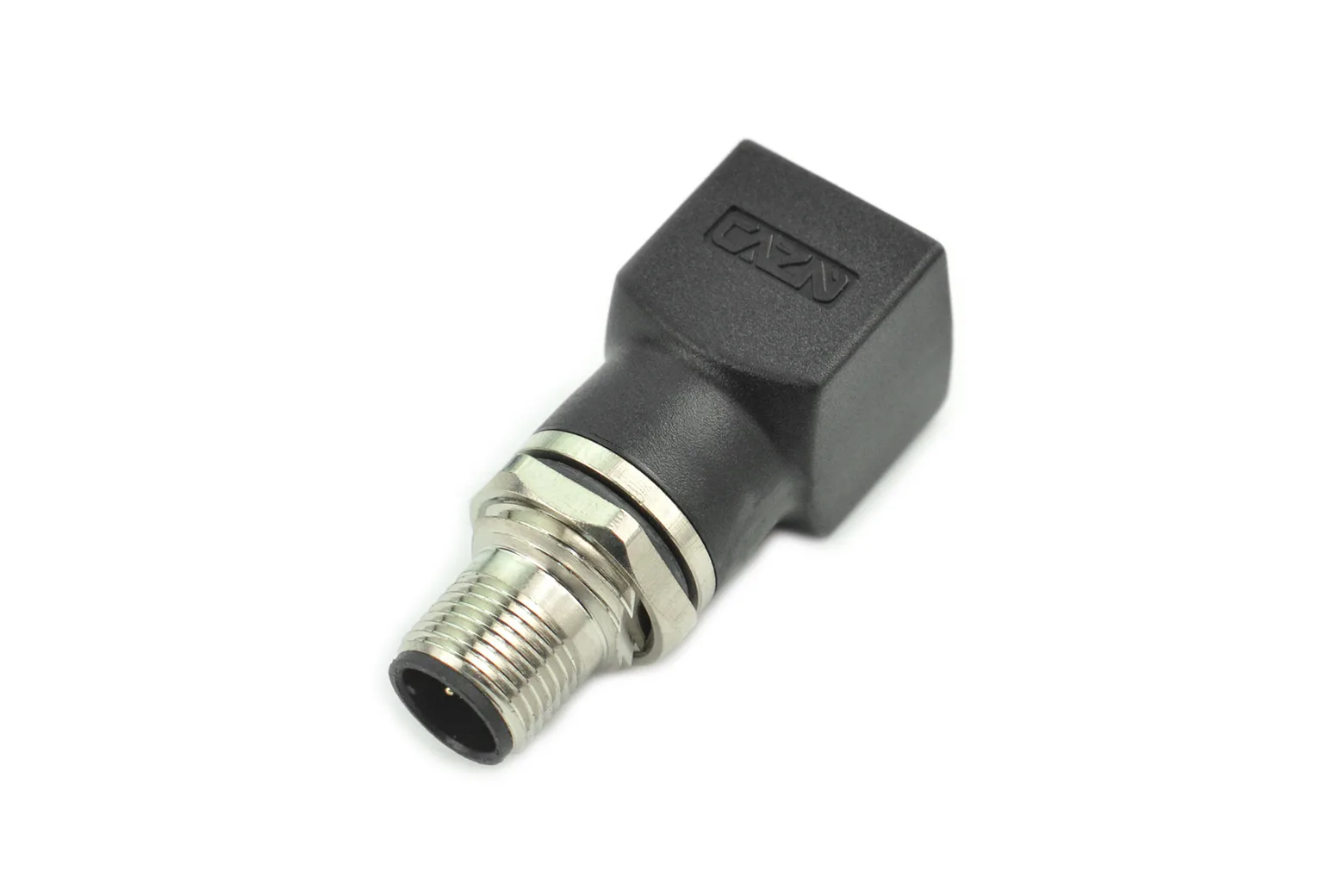 RJ45 Female to M12 4 Pin Male Industrial Ethernet Adapter (IP67)
