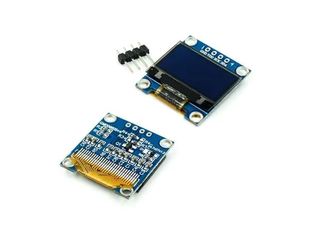 1.3-Inch I2C OLED Graphic Display Module, 128x64 Blue