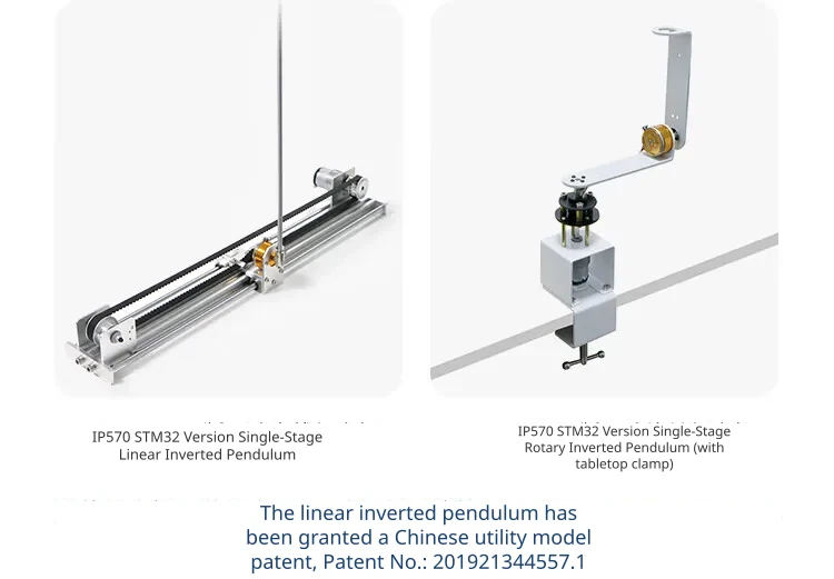 Patented first-order pendulum designs