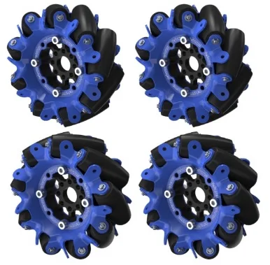 4"steel Mecanum whee set