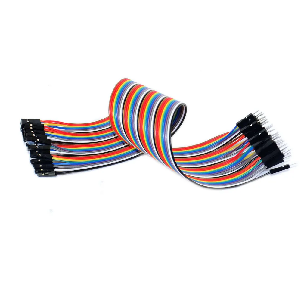 Convenient forty-pin ribbon design