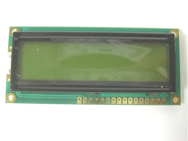 16x2 Character STN LCD Module with LED Backlight (ACM1602K-FL-YBW)