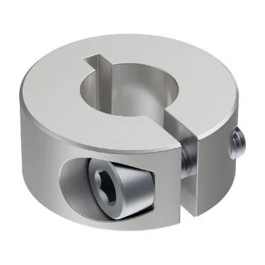 4910 Series Aluminum Clamping Collar (8mm ID x 18mm OD, 8mm Length)