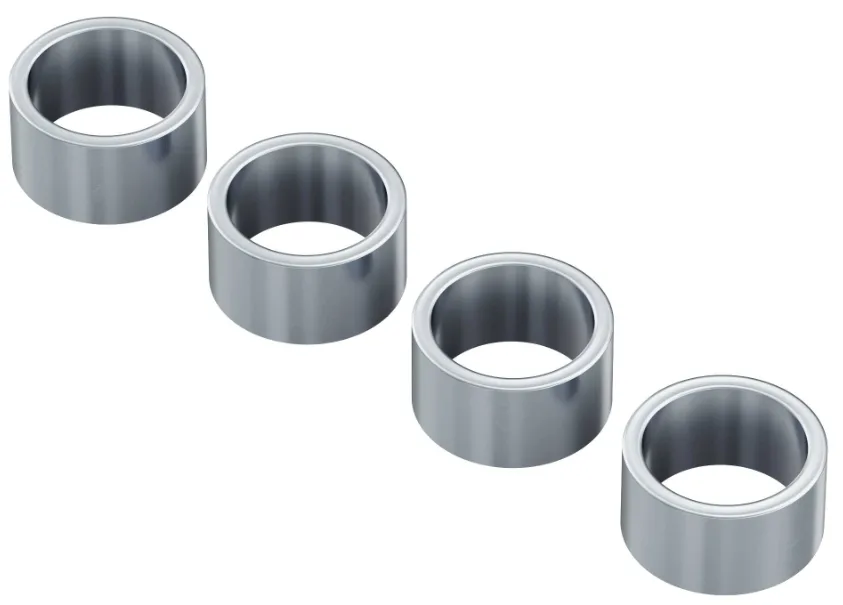 12mm ID Steel Spacer (15mm OD, 8mm Length) - 4 Pack