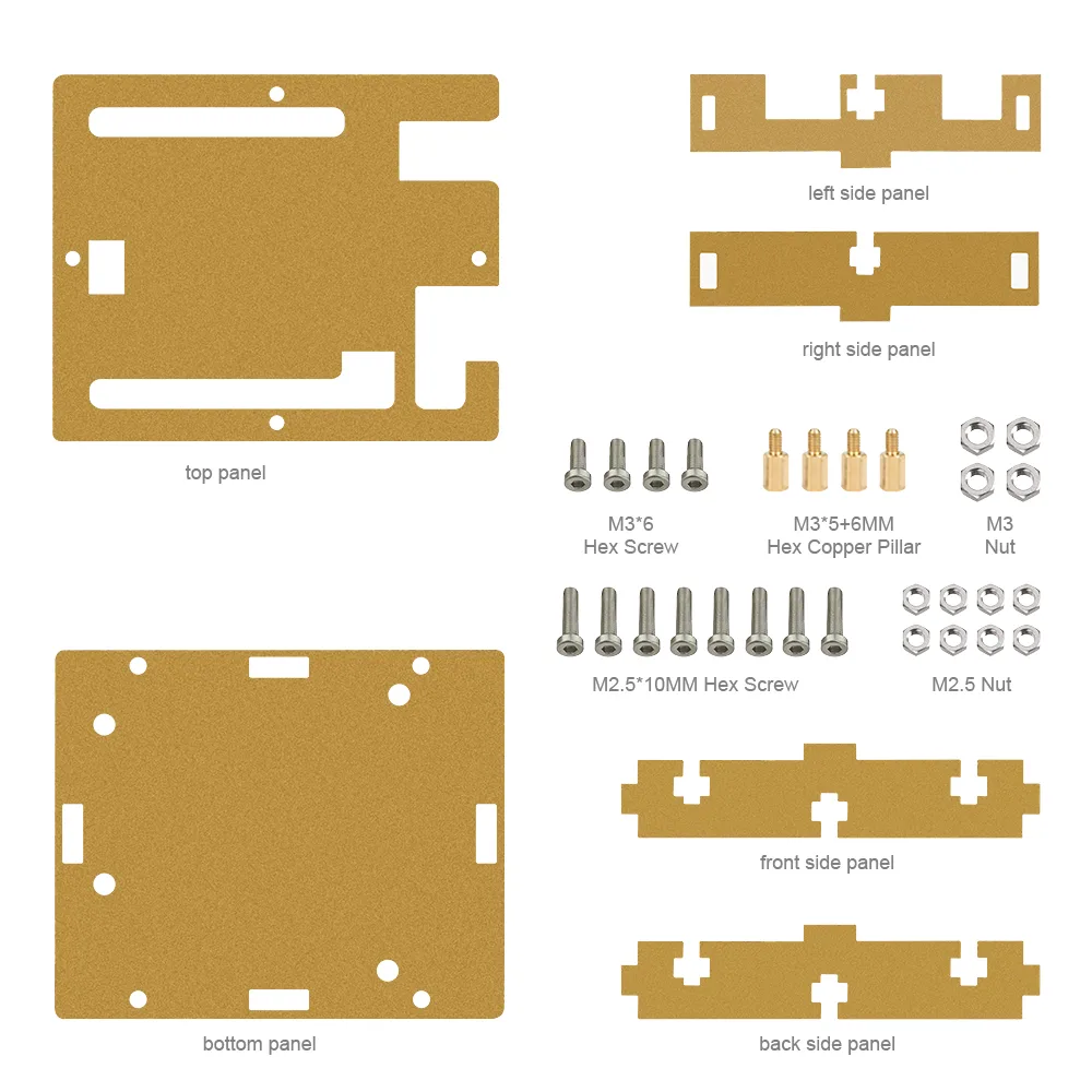 Straightforward assembly process