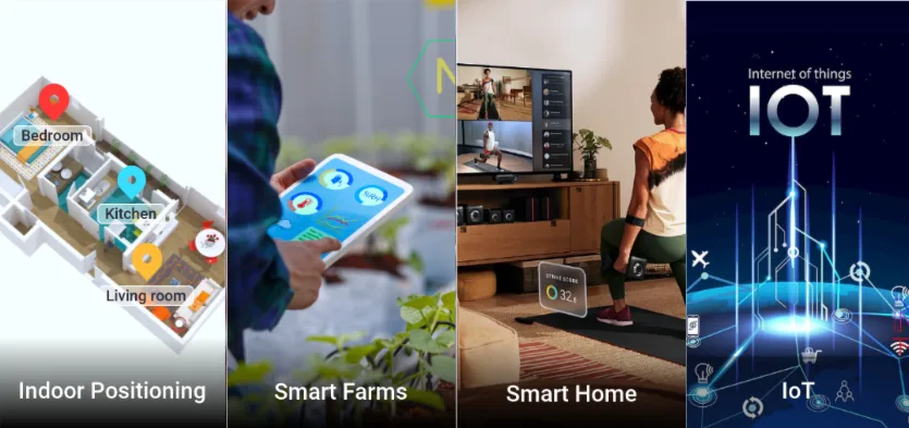 Broad range of IoT applications