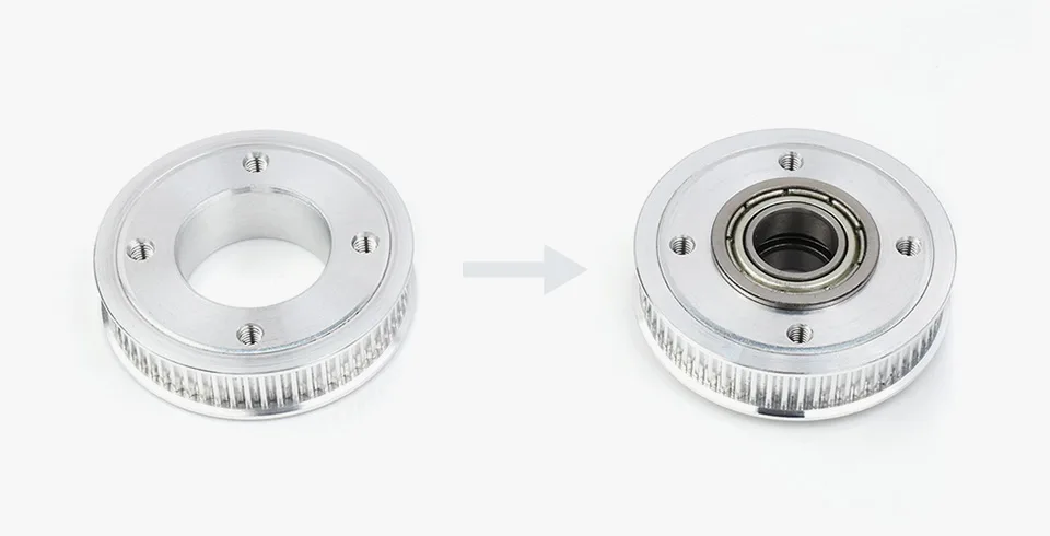 Large 19mm centre bore