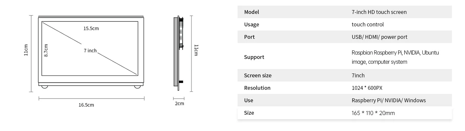 Technical specifications and parameters