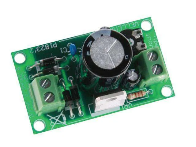 Velleman K1823 1.5A Adjustable Regulated Power Supply Kit
