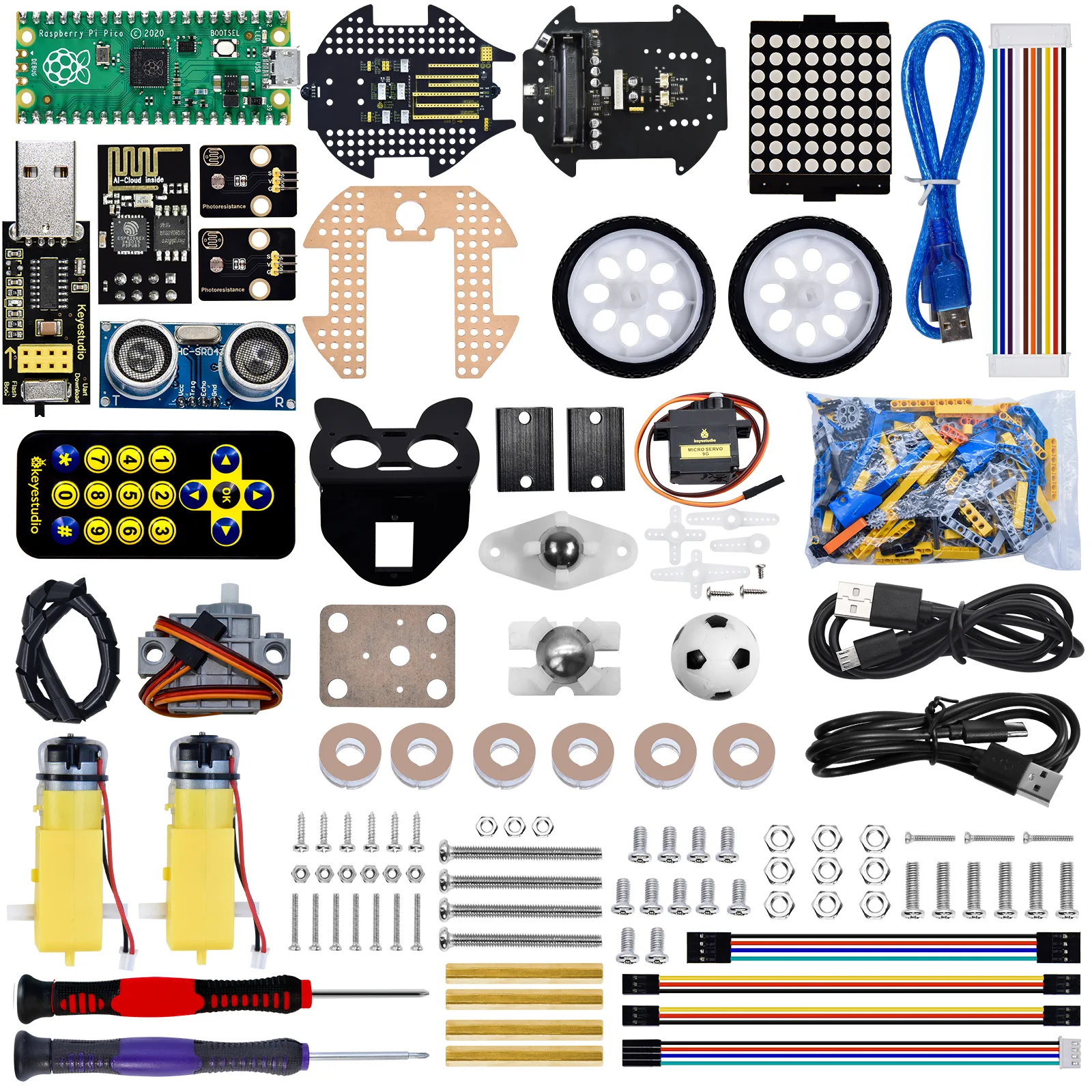 Three versatile robot configurations