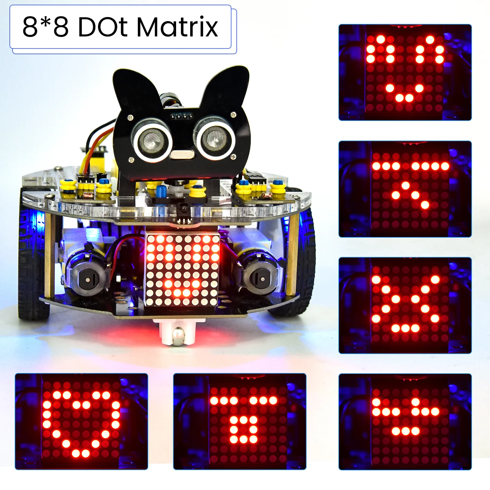 Integrated motor driver and sensors