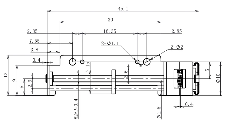 Four-wire pinout interface