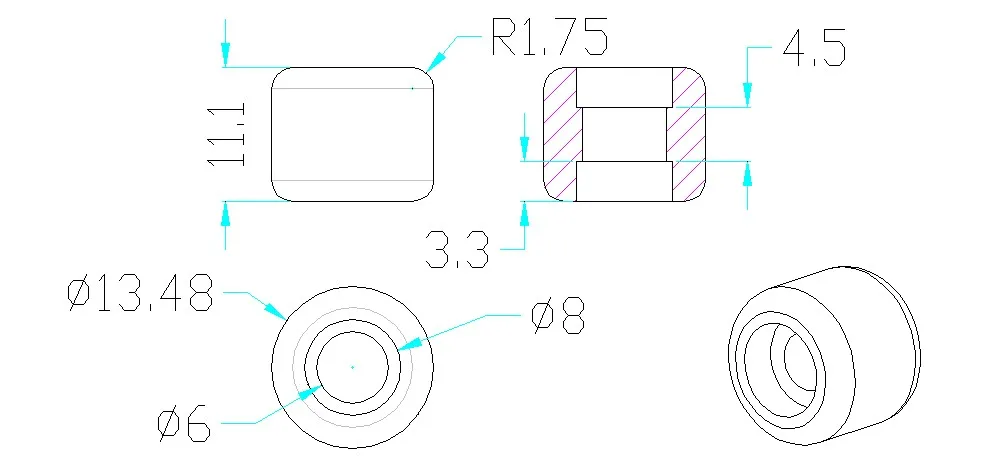 driven wheel(metal 78mm)