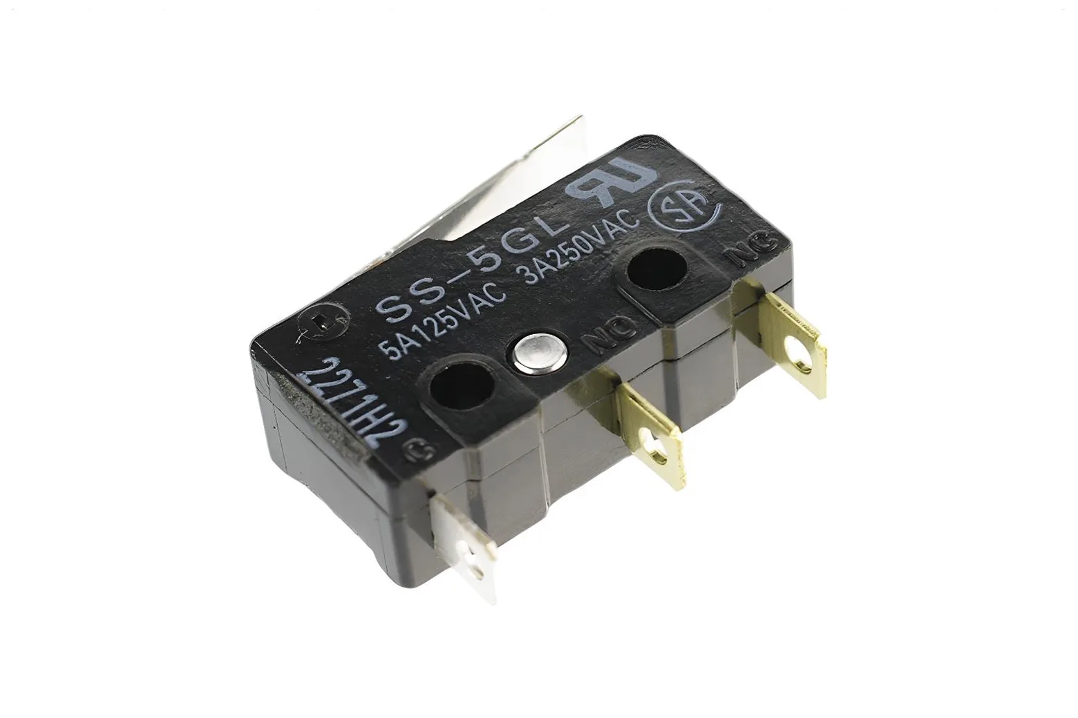 SS-5GL Lever Microswitch (5A 125VAC / 3A 250VAC)