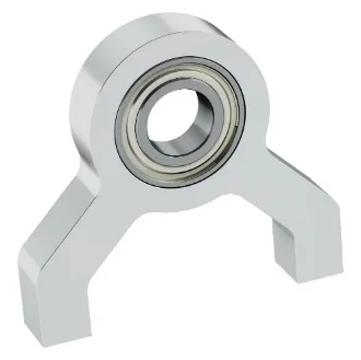 3602 Series 1-Side, 2-Post Pillow Block (8mm Bore)