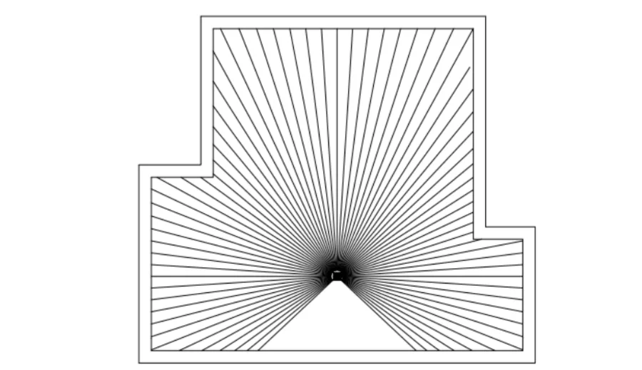 Wide 270-degree scanning coverage
