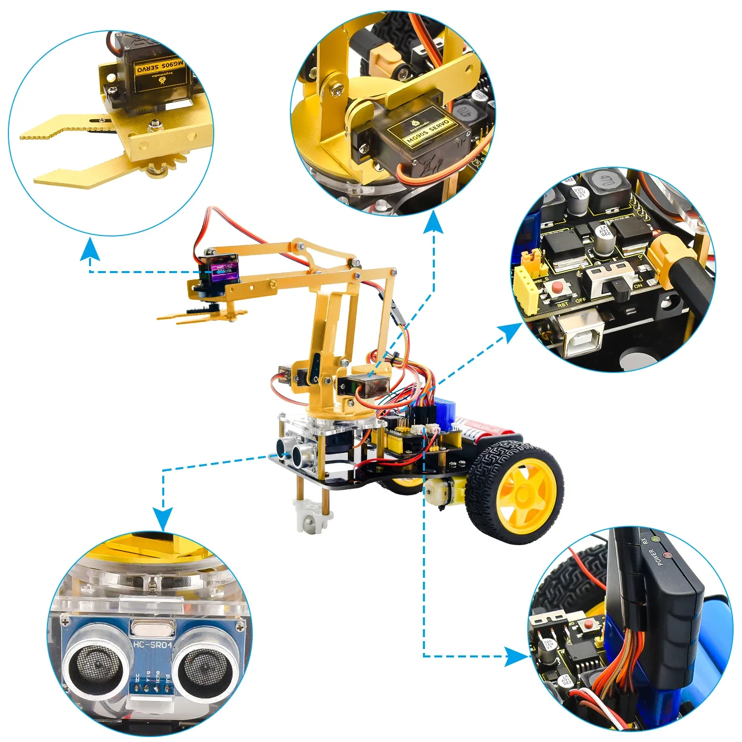 Multiple wireless control options
