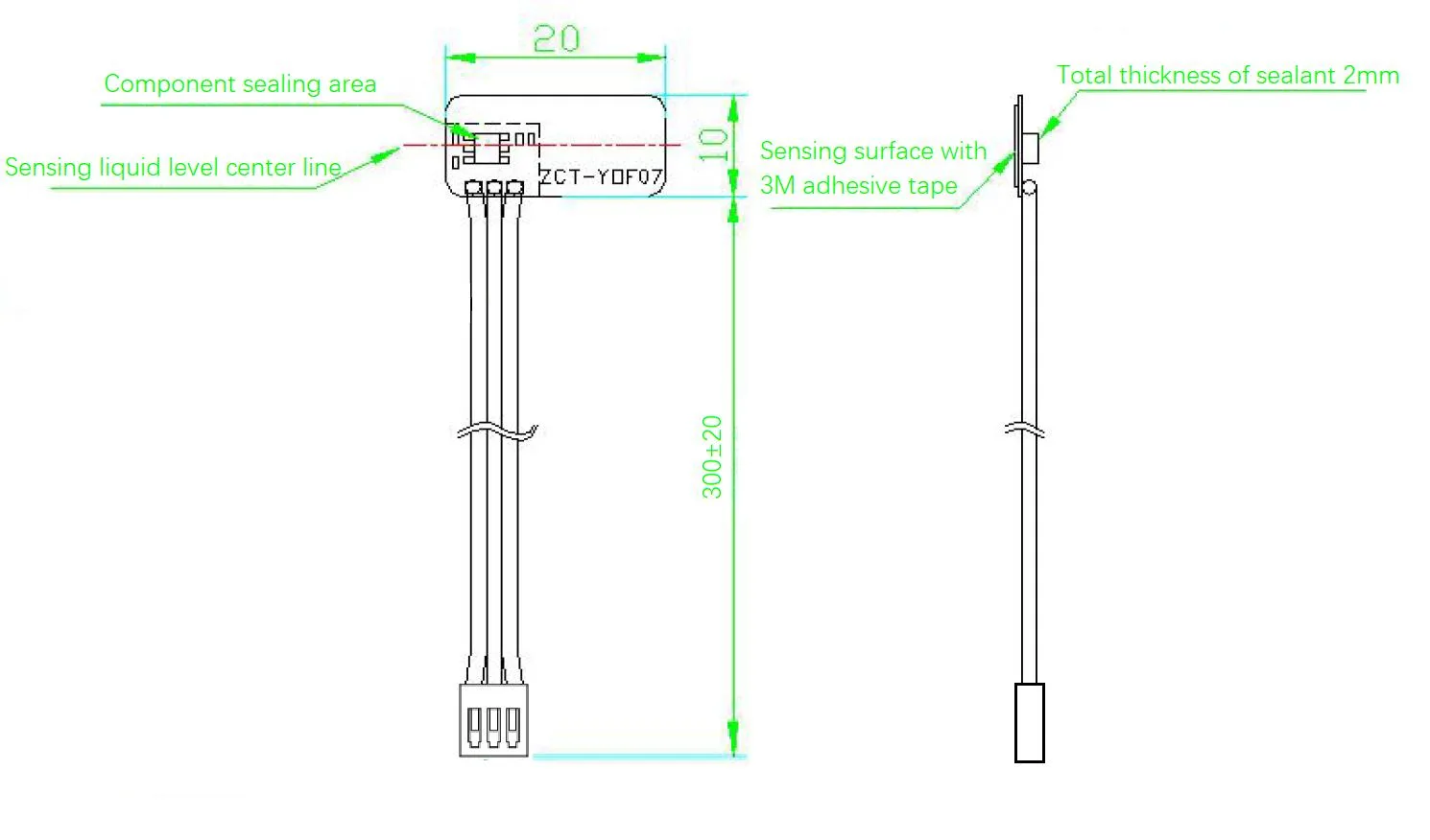 Capacitive sensing principle