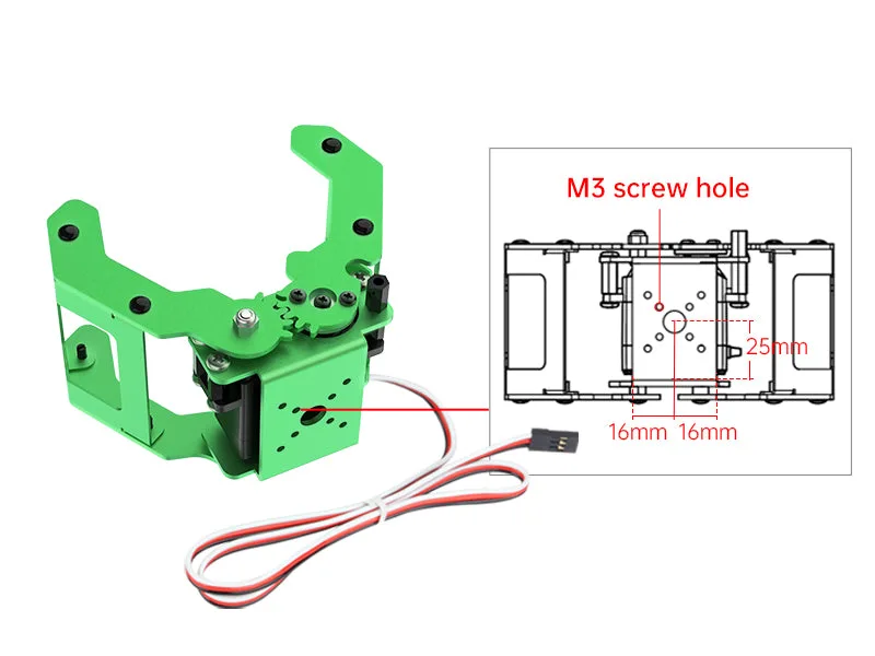 High-performance servo parameters