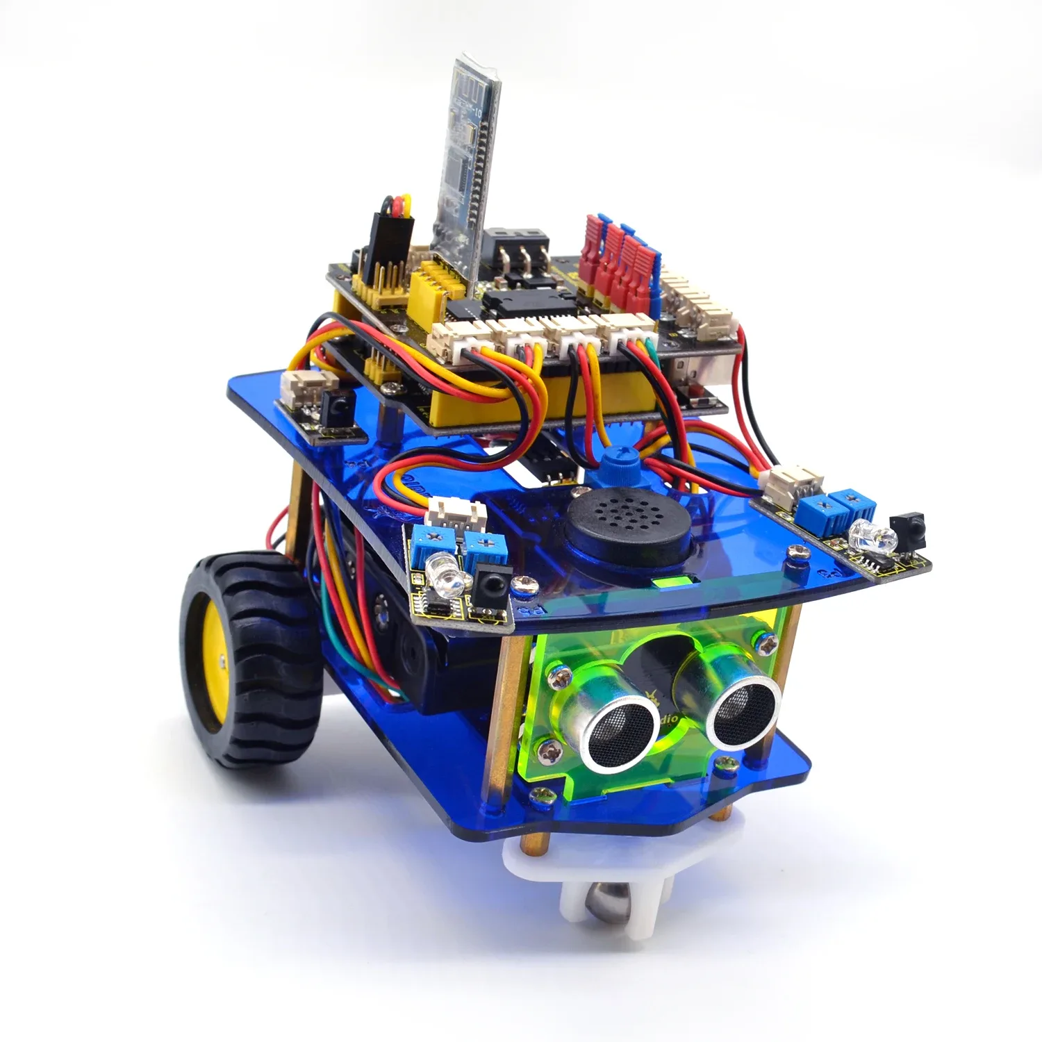 Bright and colourful acrylic chassis