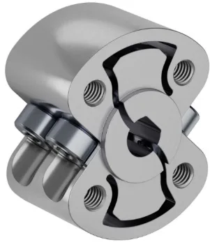 3312 Series Double Sonic Hub (6mm D-Bore)
