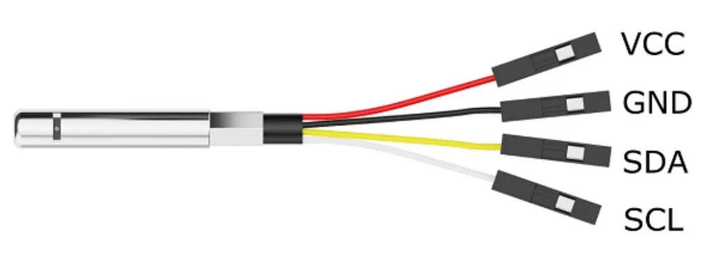 Microcontroller ready wiring and pinout