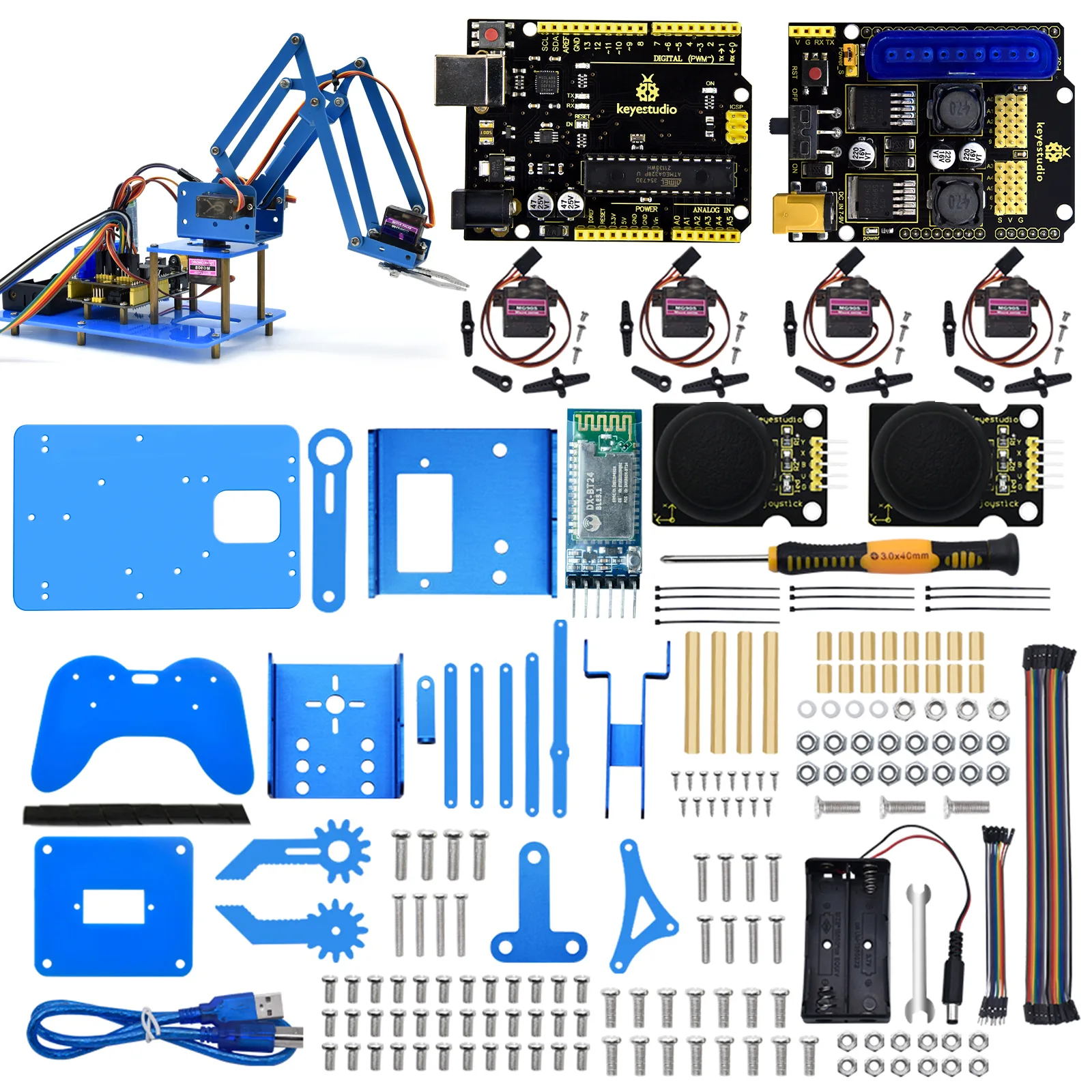 Dedicated servo driver shield