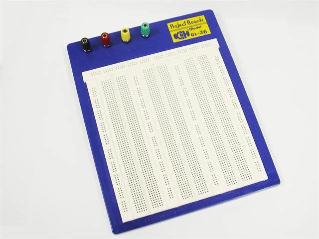 GL36N Prototyping Breadboard with 2420 Tie Points, 240x195 mm