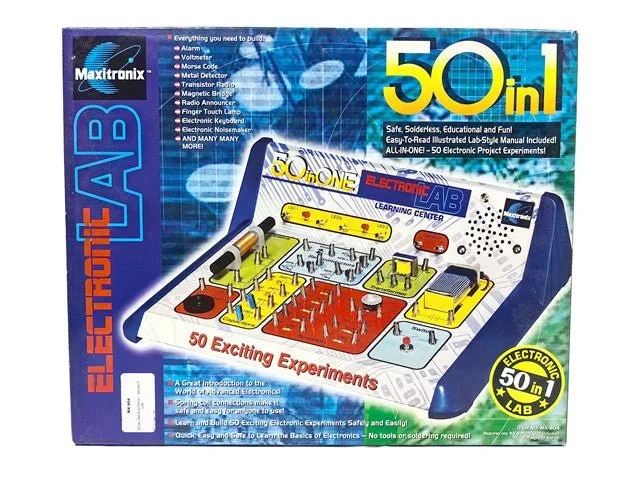 Maxitronix 50-in-1 Electronic Project Lab MX-904