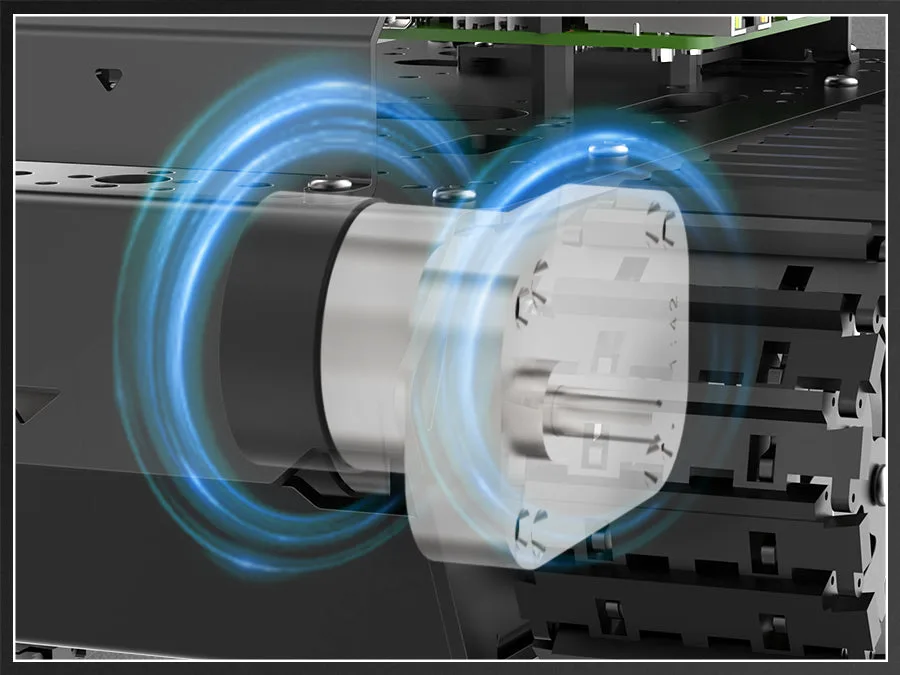 Closed-loop encoder motors