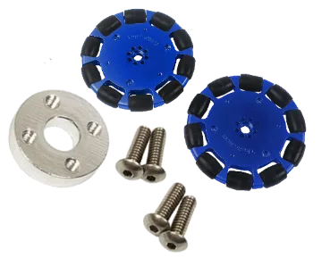 Omni Wheel set(8mm Bore, 100mm Diameter)