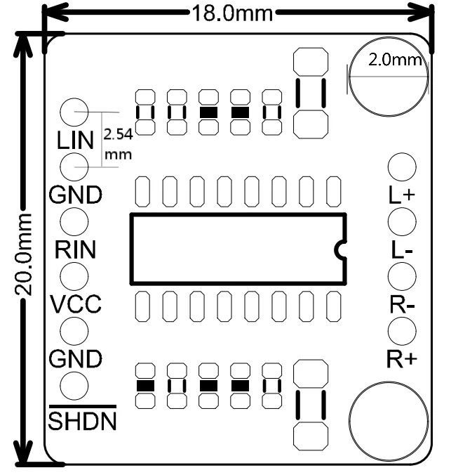 Compact breakout dimensions
