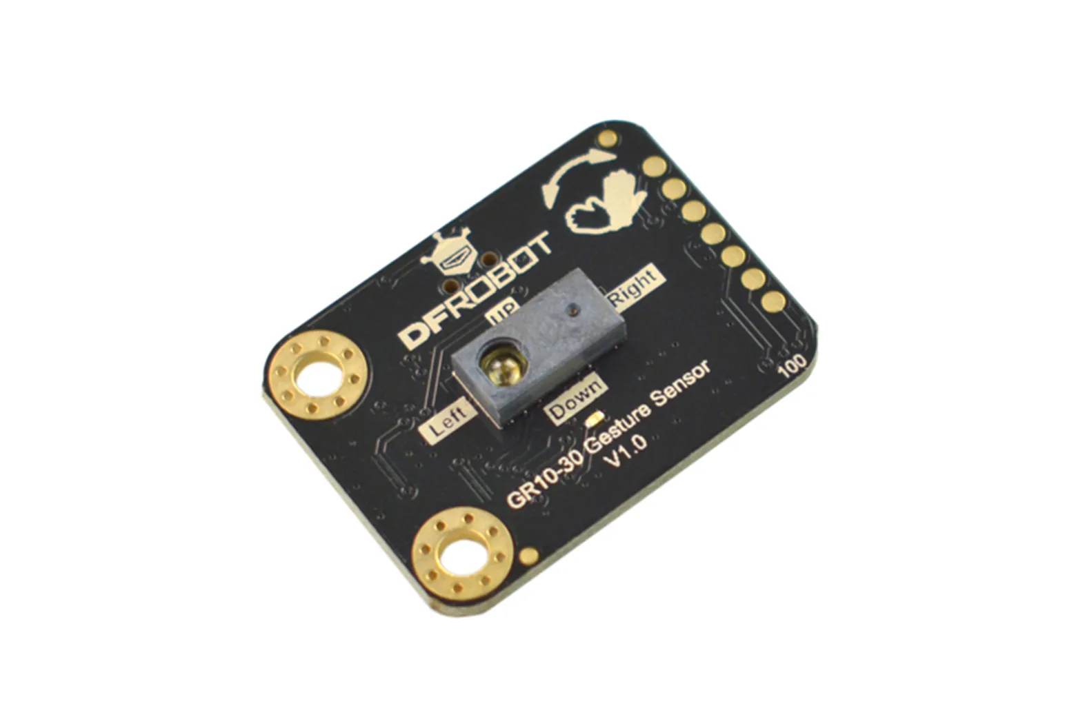 Gravity: GR10-30 Gesture Sensor (UART & I2C, 12 Gestures, 0~30cm)