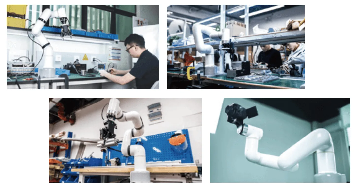 Precision six-axis servo actuation