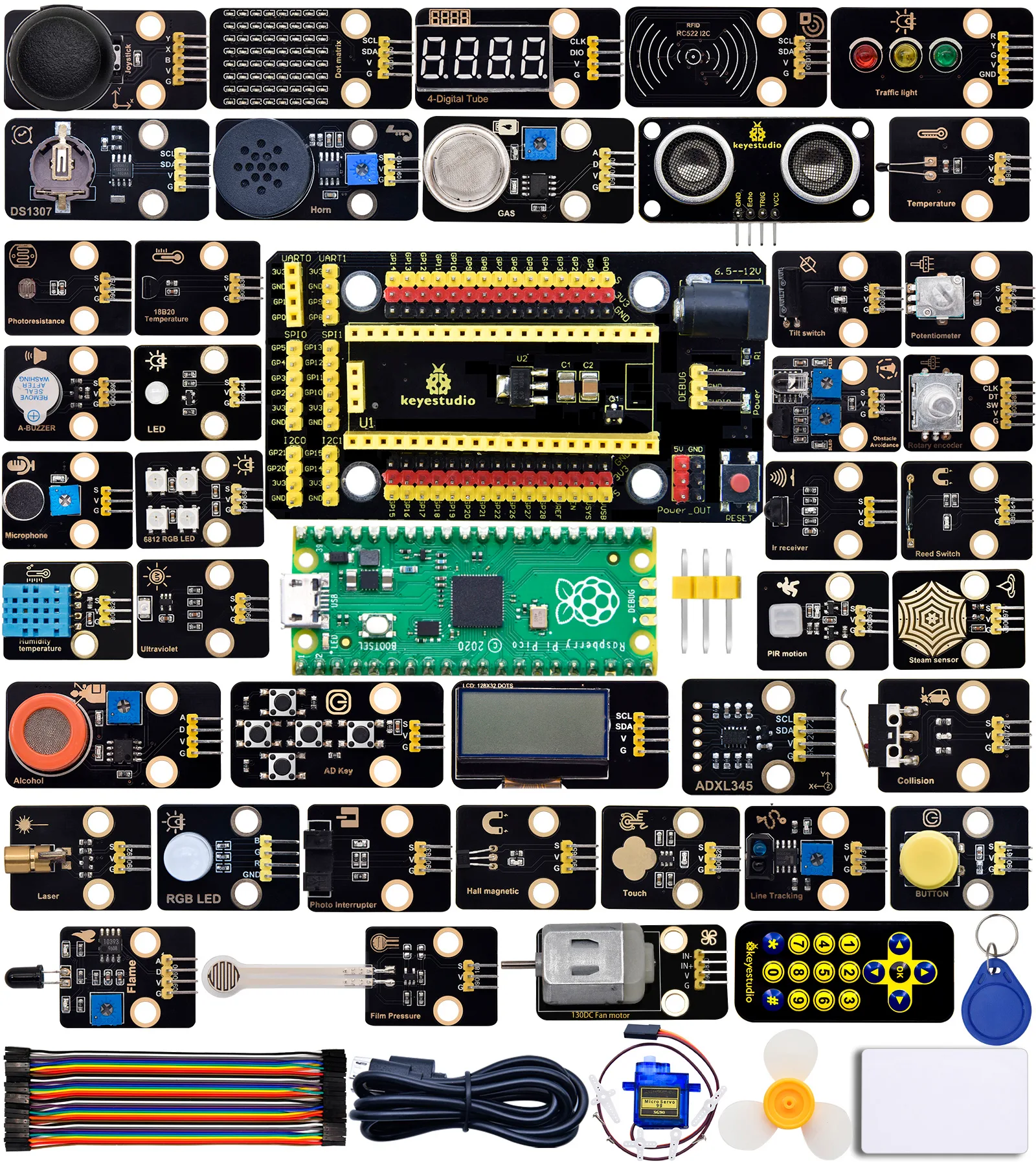 Raspberry Pi Pico board included