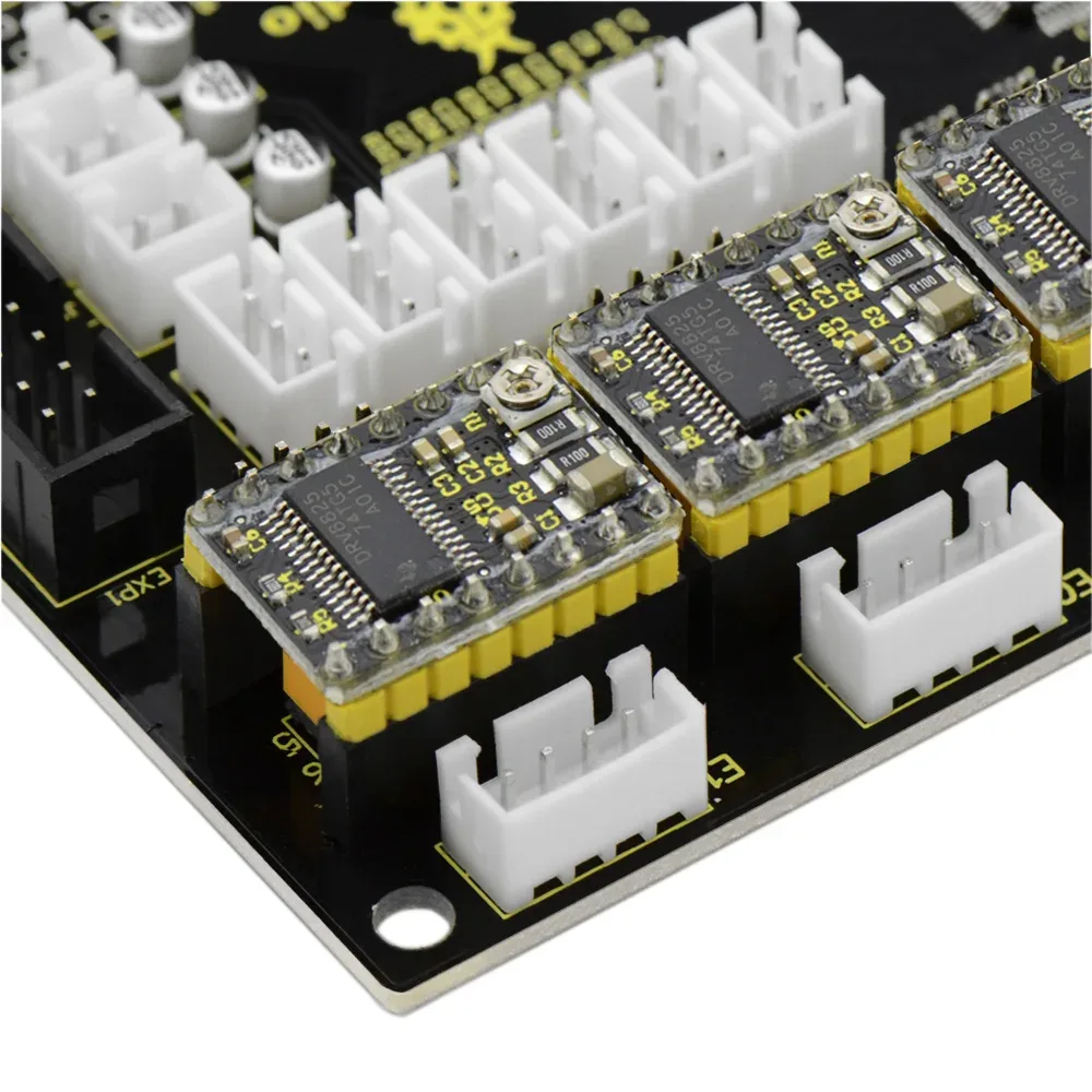 Expandable motor drive ports